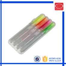 Assorted colors non-toxic scented ink children highlighter